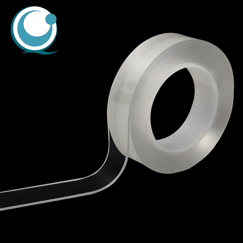 Cinta nano transparente de doble cara resistente para manualidades