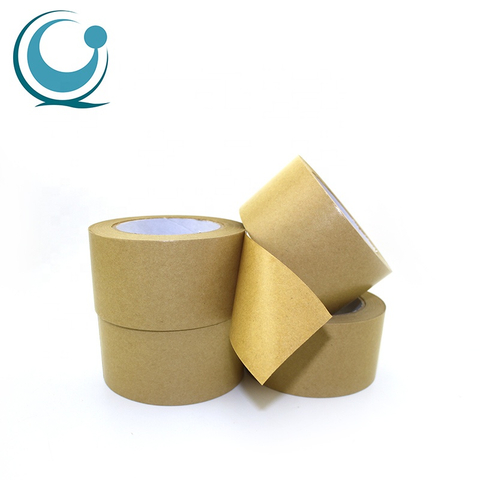 Cinta mojada reforzada grabable de la caja de papel de Kraft del agua reciclable